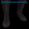 Classic black riding boots