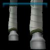 Off-white leg wraps
