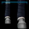 Navy blue leg wraps