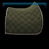 Woodland green dressage saddle pad