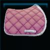 Bobcats pink jumping saddle pad
