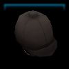 Black riding helmet