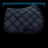 Navy blue jumping saddle pad
