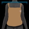 Light blue tube top