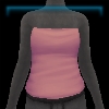 Pink tube top