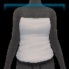White tube top