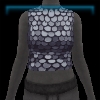 Disco Ball silver chainmail top