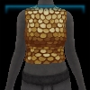 Disco Ball gold chainmail top