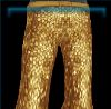 Hanna's Golden Glitter Pants