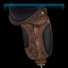 Gilded Glamour dressage saddle