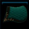 Gilded Glamour saddle pad