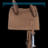 Cottagecore Iberian saddle
