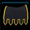 Yellow Wolves saddle pad