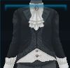 Gleaming Glamour black dressage jacket