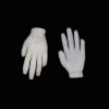 Gleaming Glamour black gloves