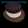 Gleaming Glamour black top hat