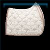 Gleaming Glamour black dressage saddle pad