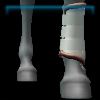 Gleaming Glamour black leg protectors