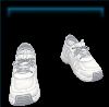 Autumn Leaves white trainers