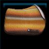 Autumn Leaves jumping blanket in orange tones