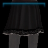 Obsidian Count skirt