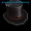 Obsidian Count top hat