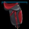 Crimson Majesty dressage saddle