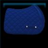 Cloudy Winter Sky blue saddle pad