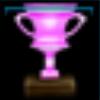 Pink trophy