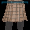 Scandinavian Sensibilities Green Twill Skirt