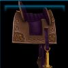 Plum Royale Iberian saddle