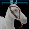 Shadow Pampas medallion bridle