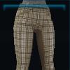 Brown checkered pants