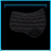 Be-dazzling saddle pad
