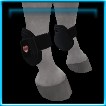 Be-dazzling open front boots
