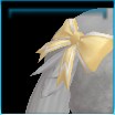 Buttercup tail ribbon