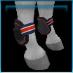 Aerial Attire open front boots