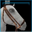 Vintage Charm drop noseband bridle