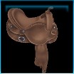 Ranch hand Western saddle