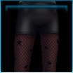 Nocturnal shorts with tights