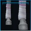 Paradise lily leg wraps