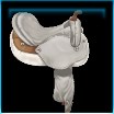 Whimsical Ivy Western saddle