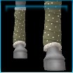 Whimsical Ivy leg wraps