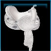 Charolais Western saddle
