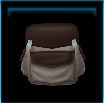 World Class brown saddle bag