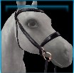 World Class black English bridle