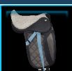 Icy Wintertide dressage saddle