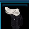 Woolen Wonder jumping saddle