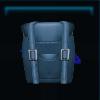 Blue saddlebag