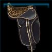 Fierce Feline dressage saddle